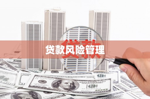 江宁贷款风险管理